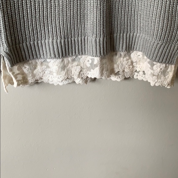 Beautiful grey glittery warm sweater - rarely worn - Picture 3 of 5